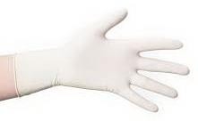 Rukavice latex jednokratne