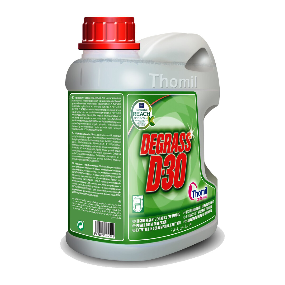 Thomil Degrass D-30, koncentrovani odmašćivač sa penom, 4 l