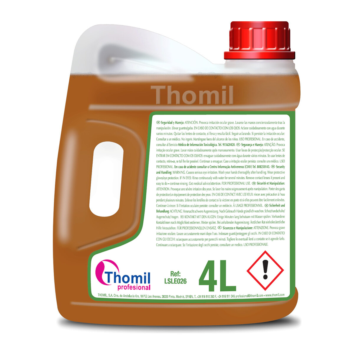 Thomil Saponif, sapun za čišćenje i negu drvenih površina, 4 l