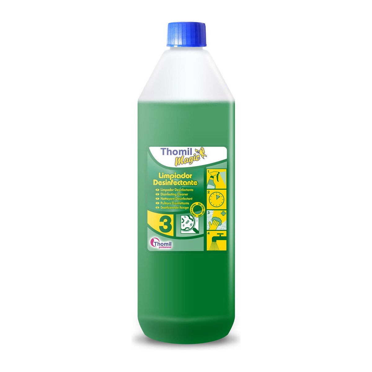 Thomil ThomilMagic SMP Nº3, neutralni koncentrat za čišćenje i dezinfekciju, 1,8 l