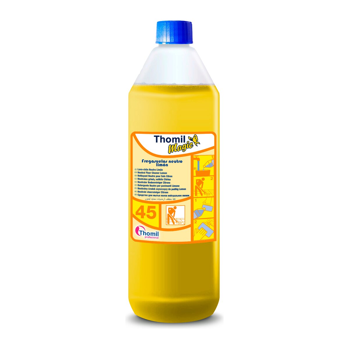 Thomil ThomilMagic SMP Nº45, neutralni koncentrat za podove, miris limuna, 1,8 l