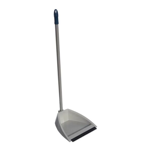 Vileda Professional Contract Lobby Dustpan, lopatica sa dugom drškom i gumenom ivicom