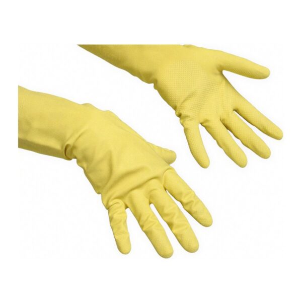Vileda Professional Contract rukavice, višekratne latex rukavice za čišćenje, M, L i XL