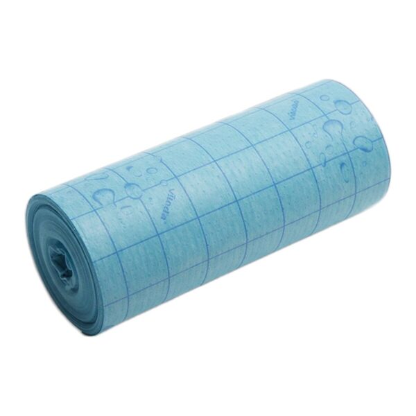 Vileda Professional Quick'n Dry krpa u rolni, sunđerasta krpa za kuhinju, plava, 25 cm x 10 m